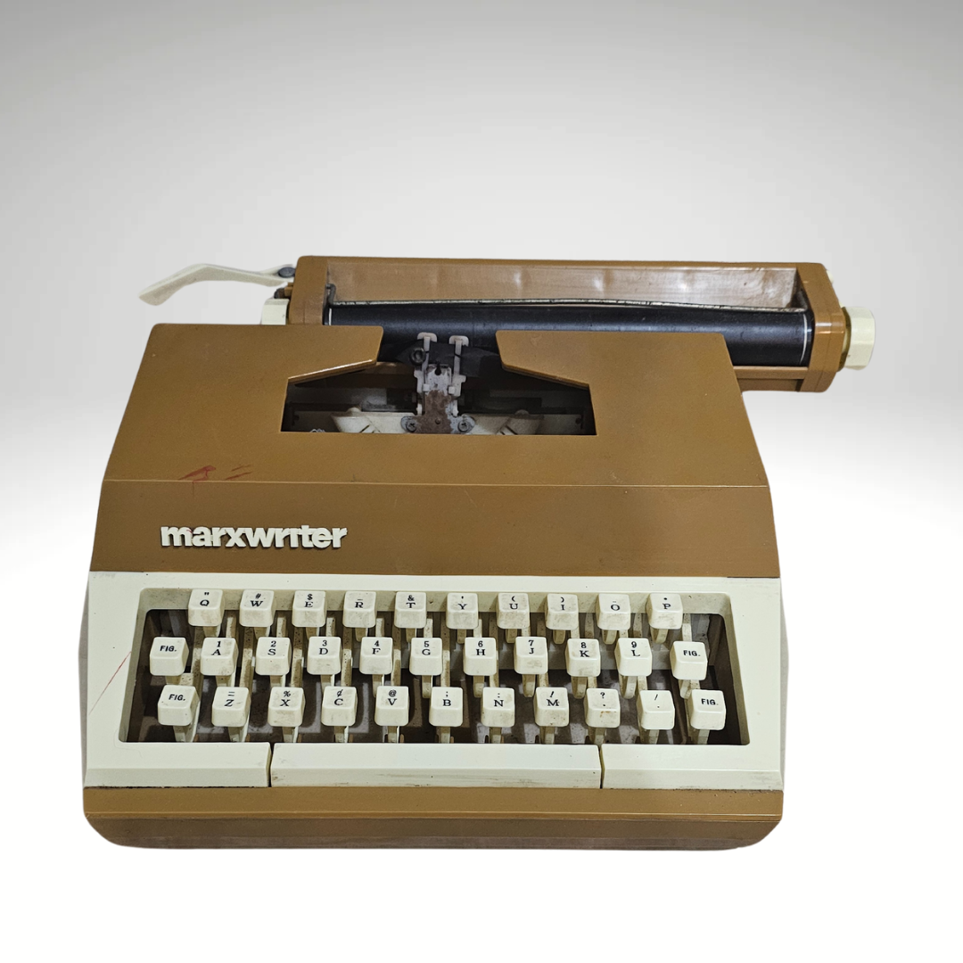 Vintage Marx Toys 1977 Marxwriter Typewriter