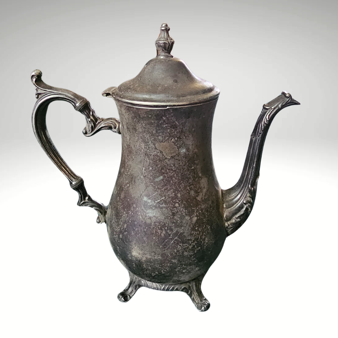 Antique Silver Teapot