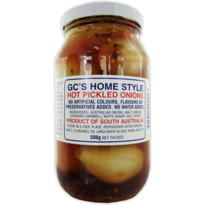 GC&#39;s Home Style Hot Pickled Onions | each