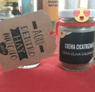 Crema cicatrizante de Caléndula y cera