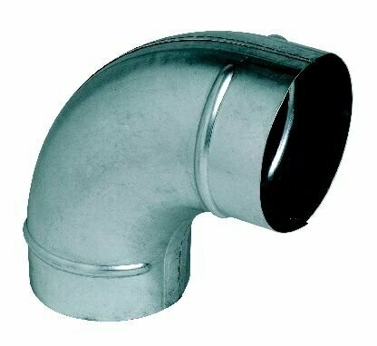 COUDE A 90 POUR CHEMINEE DIAMETRE 200mm