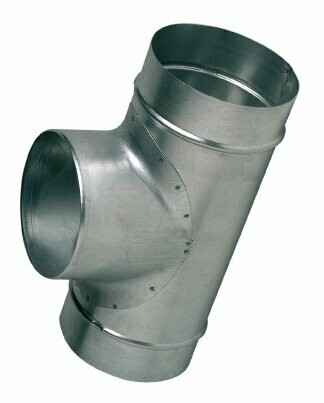 T DE PURGE DE CHEMINEE DIAMETRE 153mm