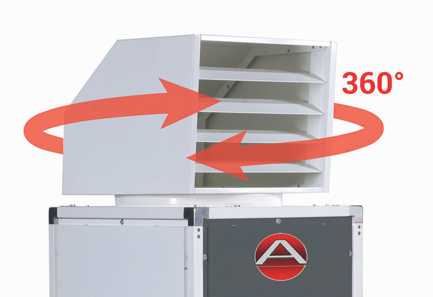 TETE DE SOUFFLAGE PIVOTANTE POUR SP-C70
