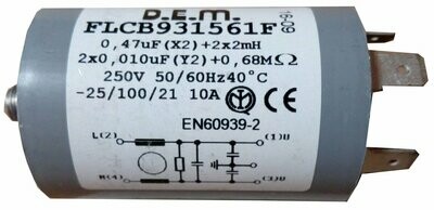 E11135 Filtre antiparasite DEM E11135 Filtre antiparasite DEM