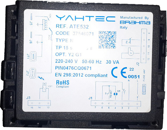 BOITE DE CONTROLE YAHTEC BOITE DE CONTROLE YAHTEC