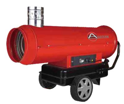 MIRAGE 37: Chauffage air pulse mobile au fioul 37KW