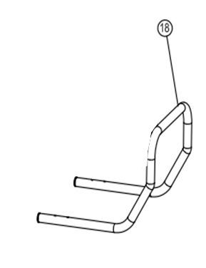 PSJ00309 Poignee pour MIRAGE 55