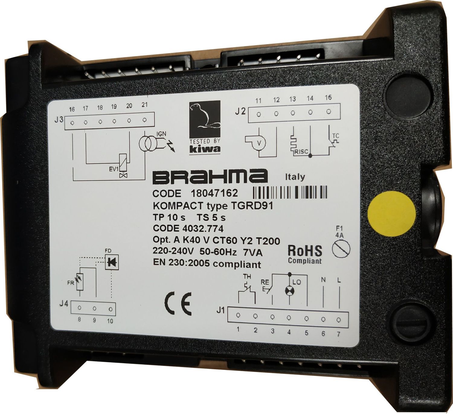 4033.250 Coffret de controle TGRD91