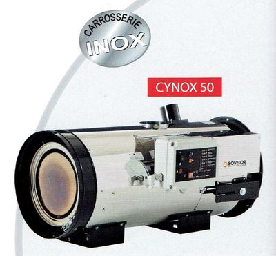 CYNOX 50: Chauffage air pulse SUSPENDU gaz CYNOX 50: Chauffage air pulse SUSPENDU gaz