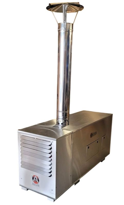 CAPRI 3 : Chauffage ABRI PISCINE au fioul 37KW chauffage à air pulsé pour abri de piscine