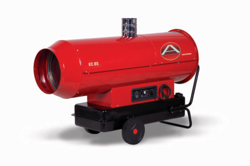 EC85: Chauffage air pulse fioul EC85