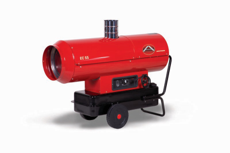 EC55: Chauffage air pulse au fioul 58KW EC55