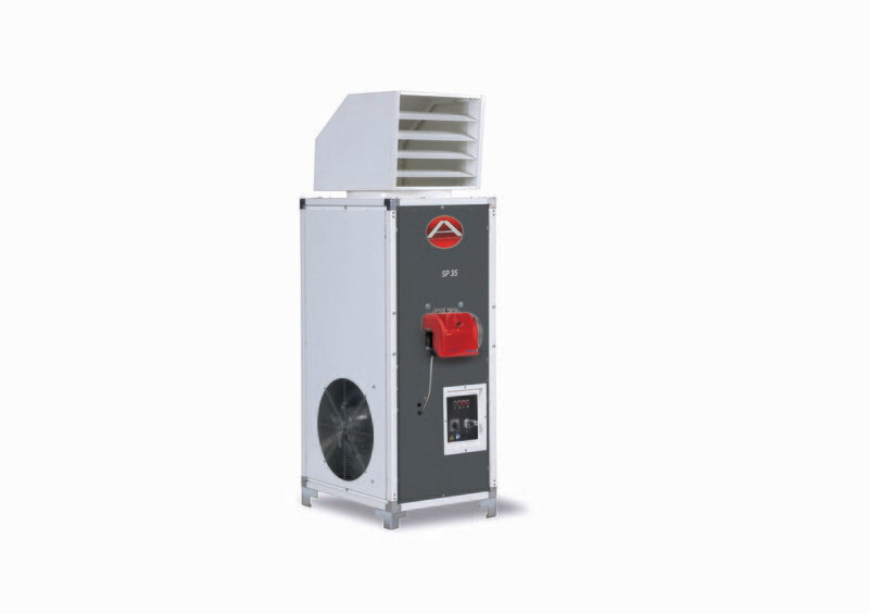 SP35G- Chauffage air pulse GAZ chauffage SP35