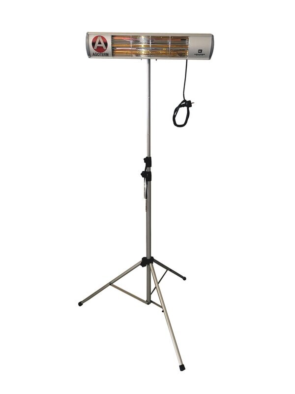 CHAUFFAGE RADIANT INFRAROUGE ELECTRIQUE sur pied 2000W chauffage MT22