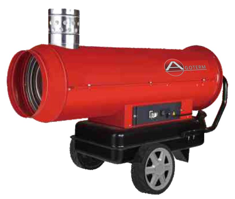 MIRAGE 55: Chauffage air pulse mobile au fioul 55KW canon soufflant au fioul pulseur d'air chaud