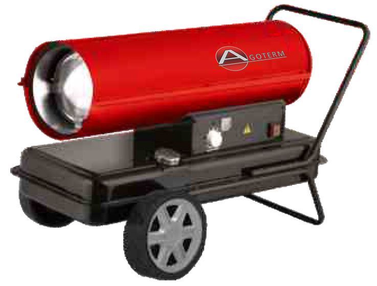 BDO30: Chauffage SIAL air pulse mobile au fioul 30KW canon fioul D30