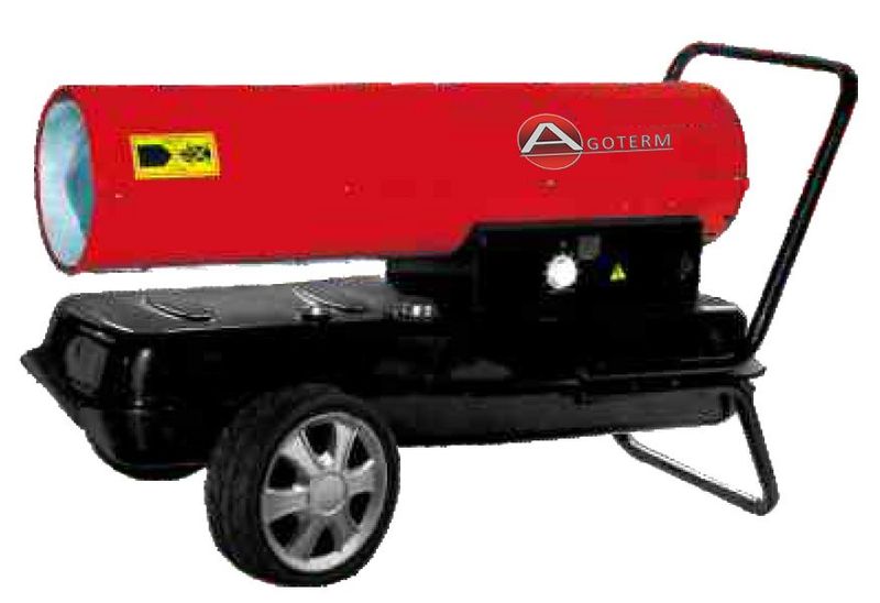 Y50Y: Chauffage SIAL air pulse mobile au fioul 50KW canon de chaleur fioul