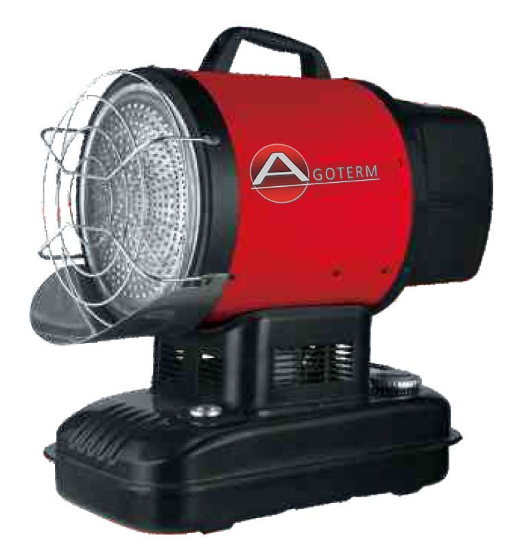 RY15 - Chauffage radiant mobile au fioul 15KW chauffage MINISUN