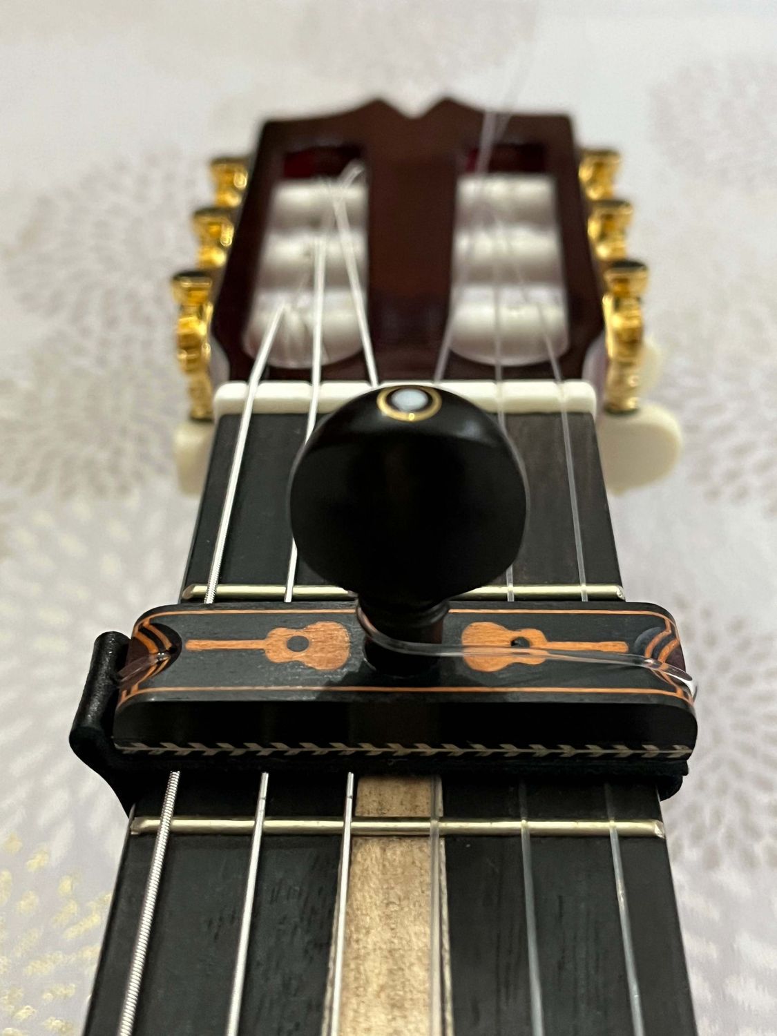 Cejilla Flamenca / Capodaster Modell "Naranja" - Handarbeit