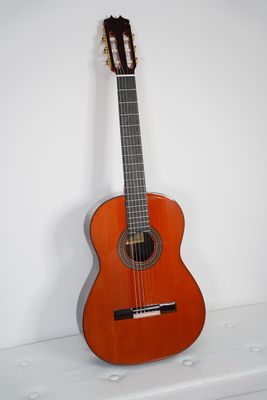 Rarität! Flamenco-Gitarre - Hermanos Conde "Media Luna" Negra 2001 mit Zederdecke