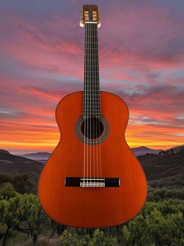Legendär! Flamenco-Gitarre - Hermanos Conde "Media Luna" Palisander "Paco de Lucia" - signiert