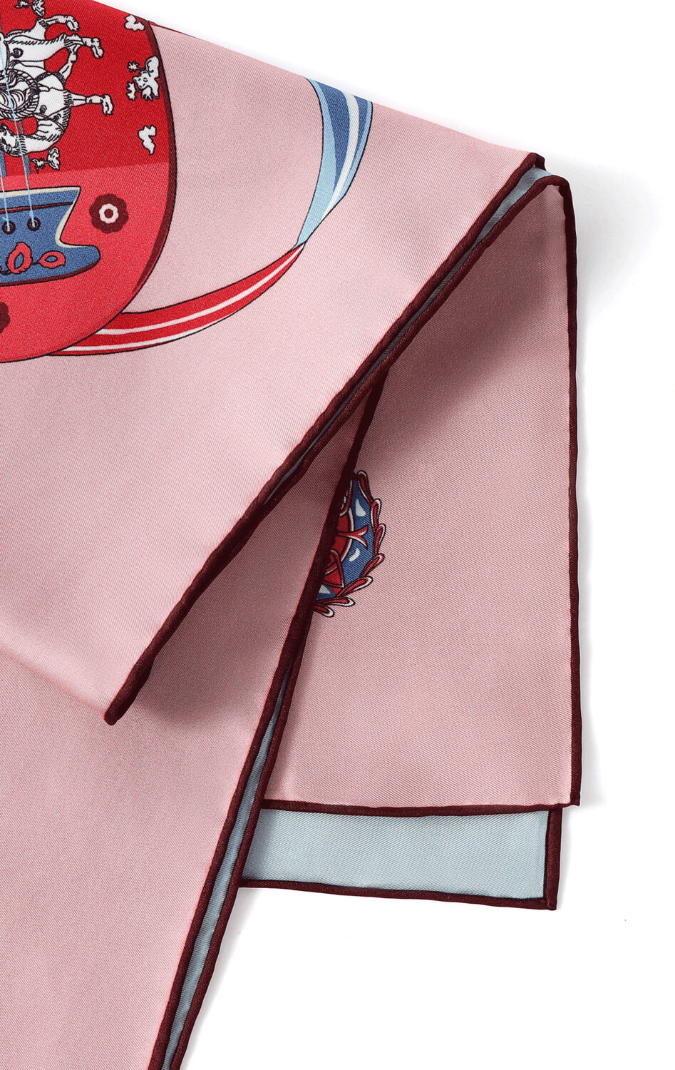 Scarf Chinese Instruments Pink/Blue