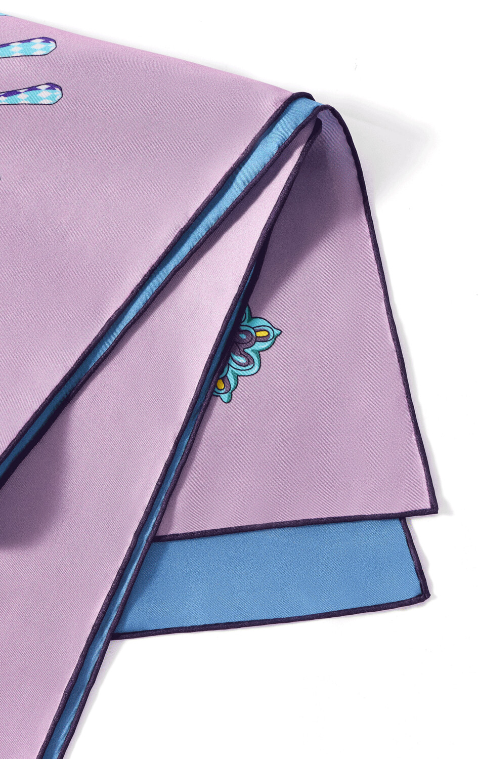 Scarf Chinese Instruments Purple/Blue