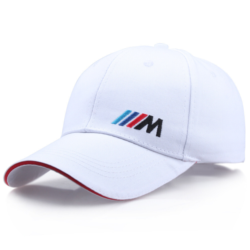 white bmw hat