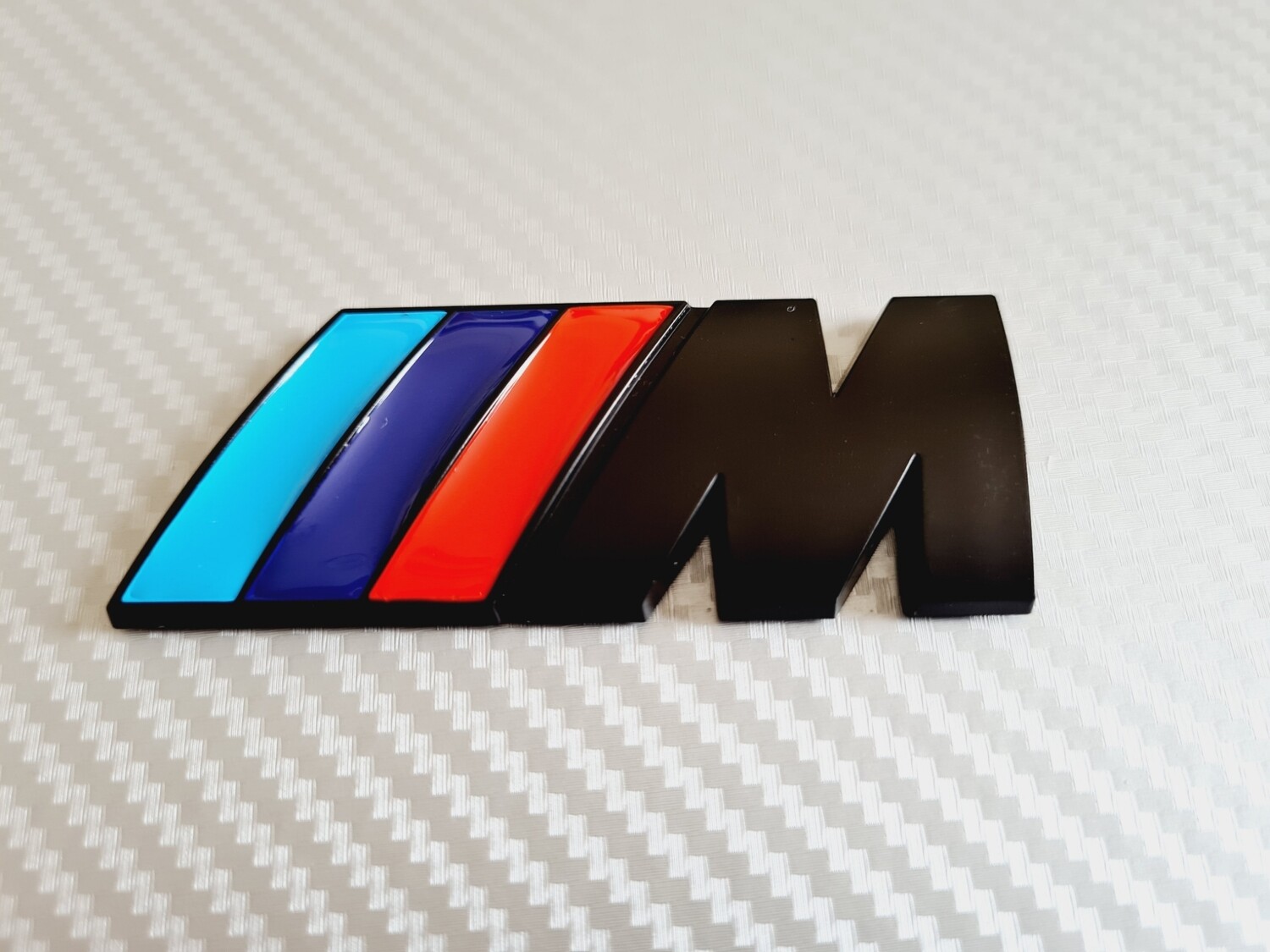 BMW M Sport Badge - Matte Black - 83mm