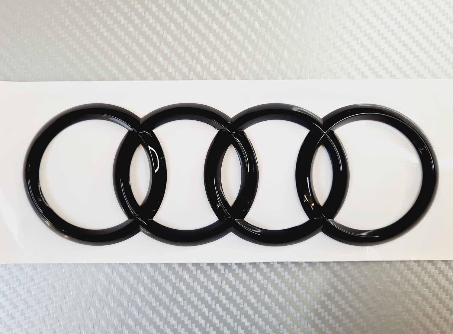 Audi TT Rear Front/Badge - Gloss Black 190mm