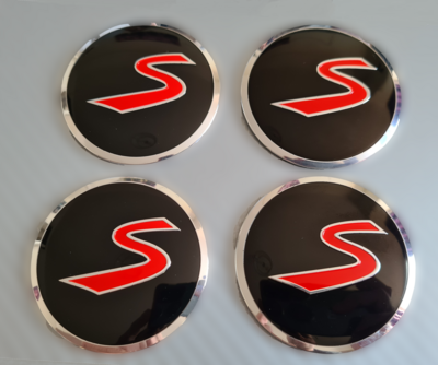 MINI Cooper S Wheel Centre Caps Overlays - 56mm