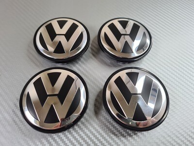 Volkswagen Alloy Wheel Centre Caps - 65mm (Set of 4)