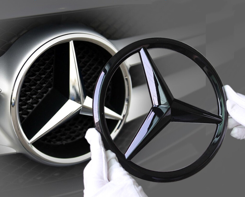 Mercedes Star Grill Emblem Overlay