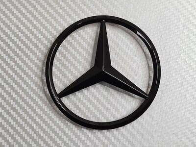 Mercedes A Class W176 GLOSS Black Rear Badge