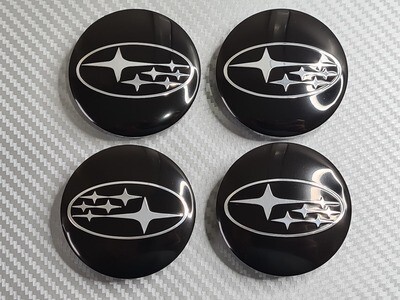 Subaru Wheel Centre Caps - Set of 4