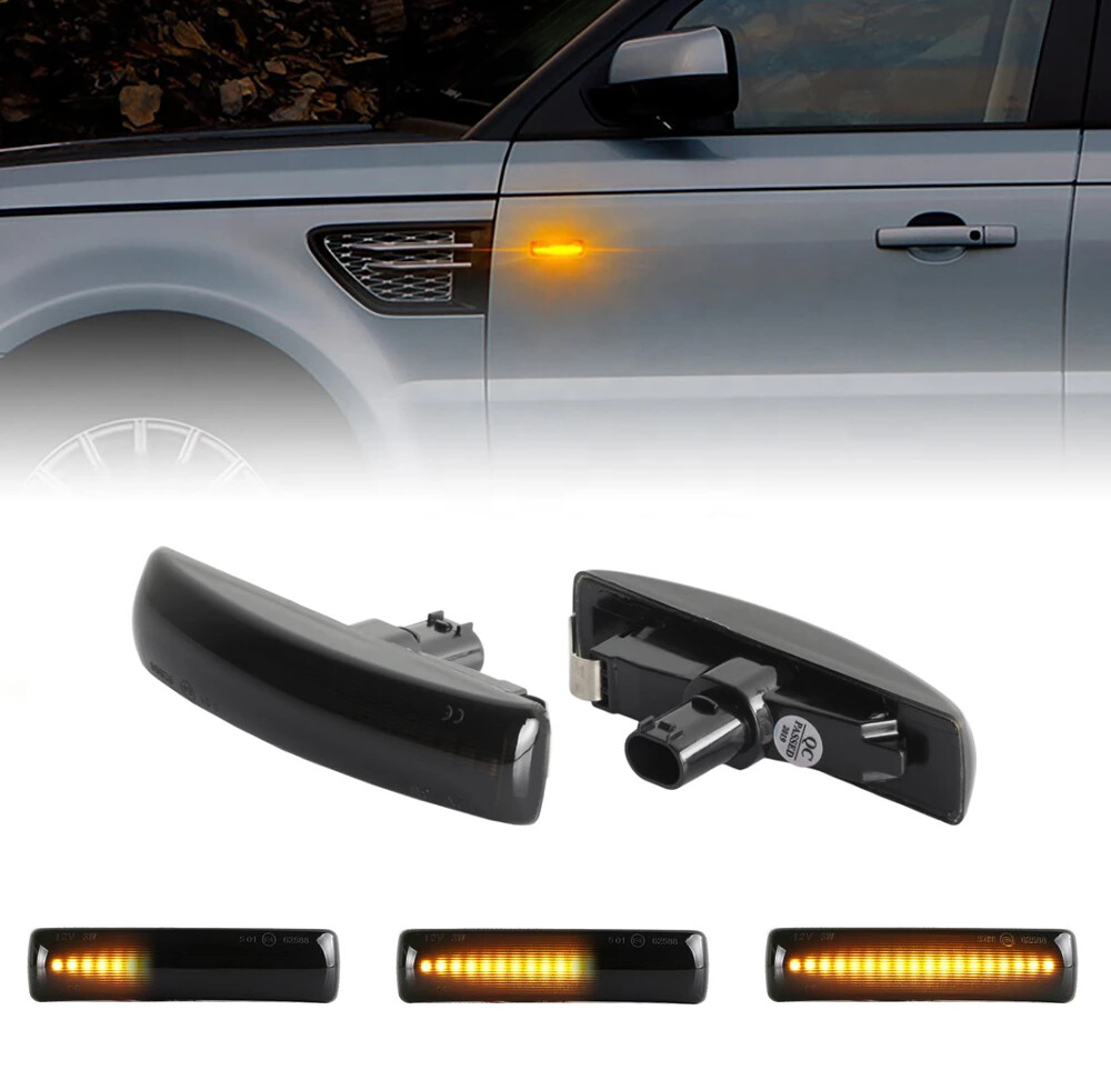 Land Rover/Range Rover LED Dynamic Side Repeater Indicators