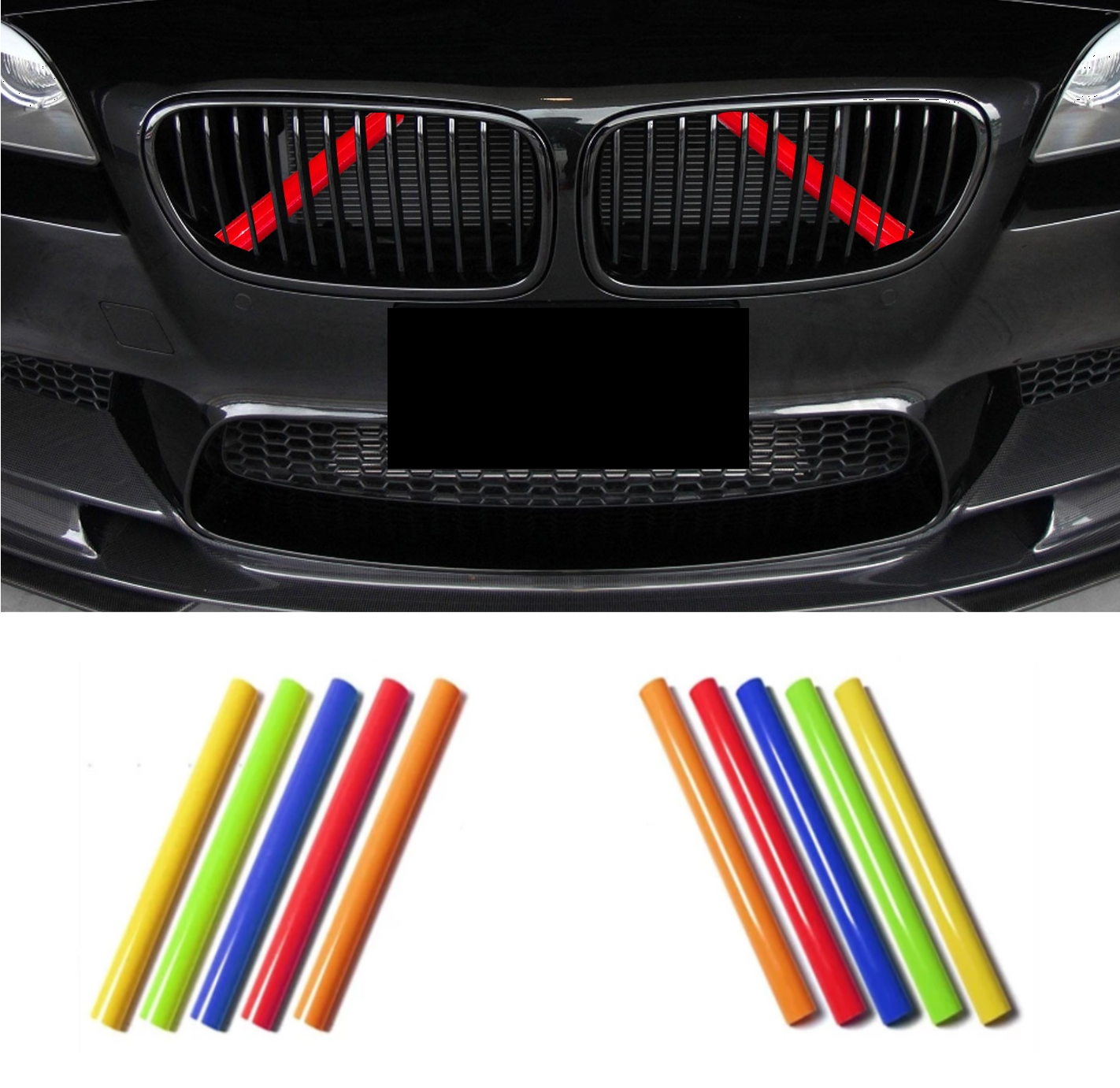 BMW Grill Front V-Brace Support Bar Colours