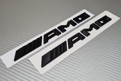 Mercedes AMG Boot/Rear Badge - Black