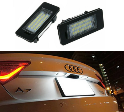 Audi LED Number Plate Lights - A6 A7 RS5