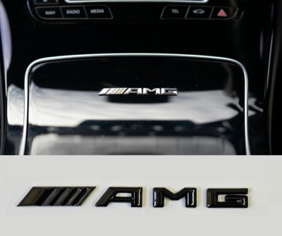 Mercedes AMG Dashboard Console Black Badge