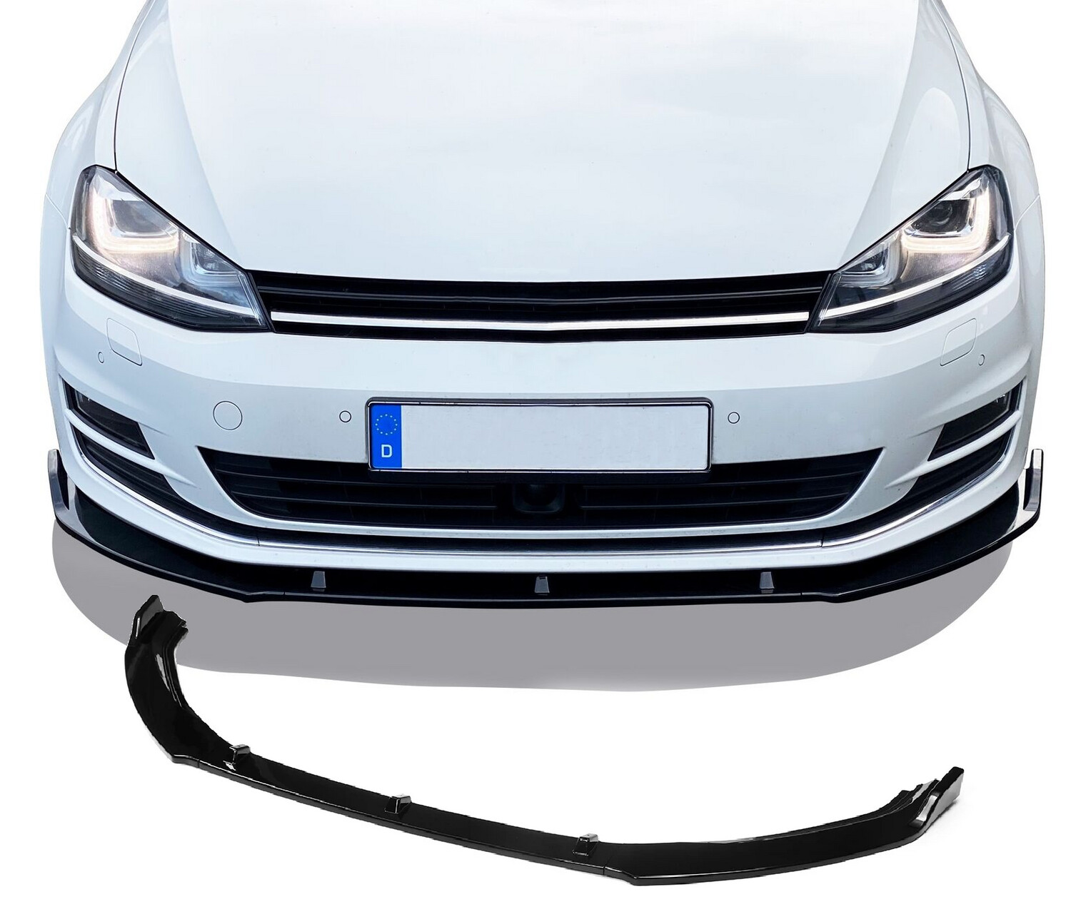 Golf Mk7 &amp; 7.5 R GTI Front Lower Lip Spoiler/Splitter