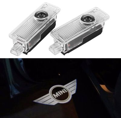 MINI Logo LED Door Puddle Welcome Projector Lights