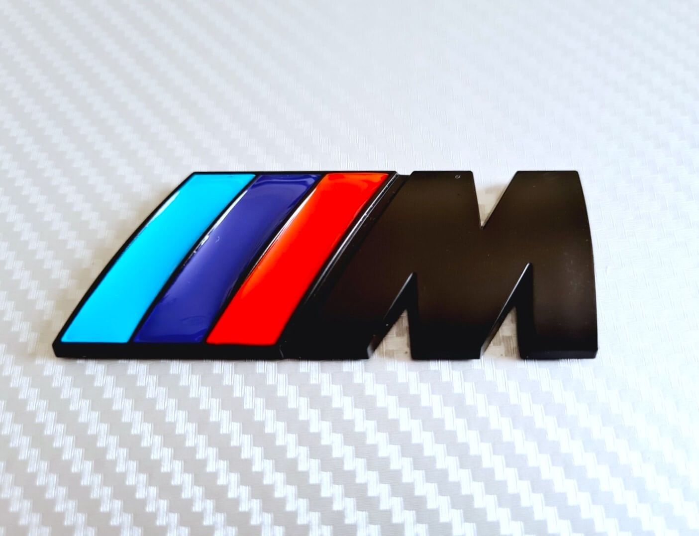 BMW M Sport Badge - Matte Black - 82mm