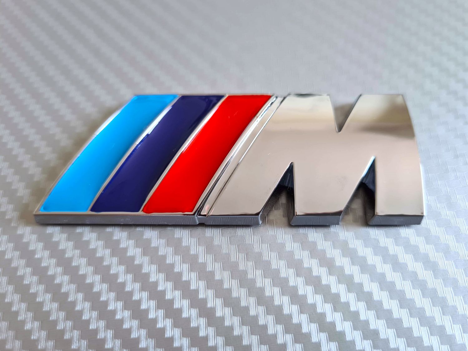 BMW M Sport Badge - Standard Chrome - 82mm