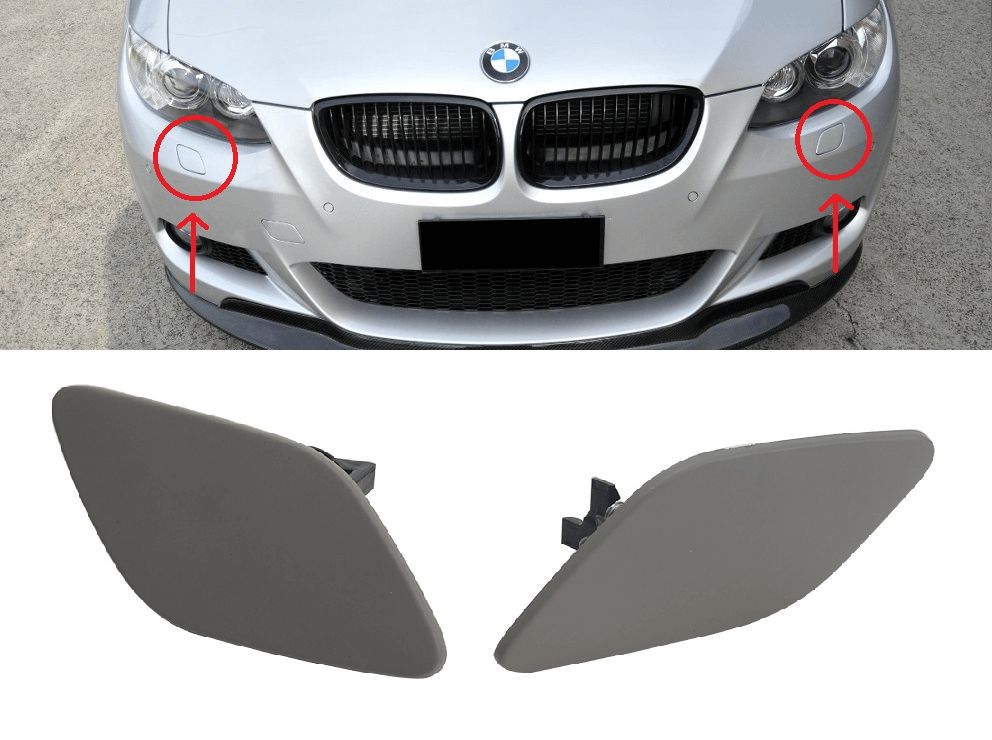 Headlight Washer Covers for BMW E92/E93 Pre-LCI