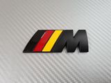 BMW M Sport Badge - German Flag - Black