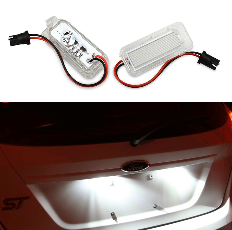 Ford LED Number Plate Lights - Fiesta Focus Mondeo