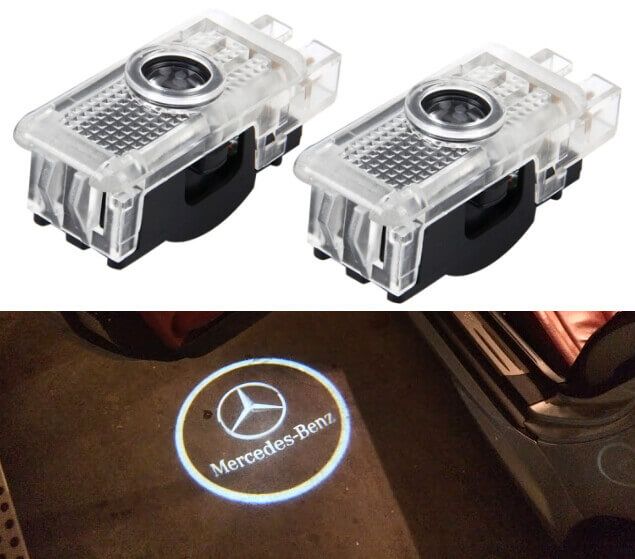Mercedes CLK SLK C-Class (W203) Logo Door Welcome Lights