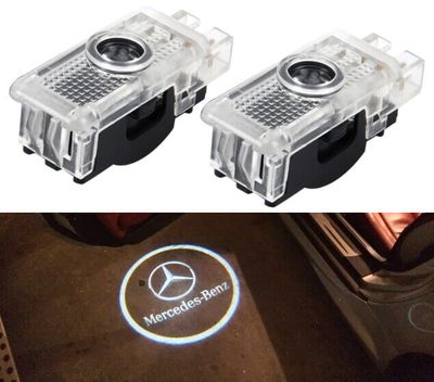 Mercedes CLK SLK C-Class (W203) Logo Door Welcome Lights
