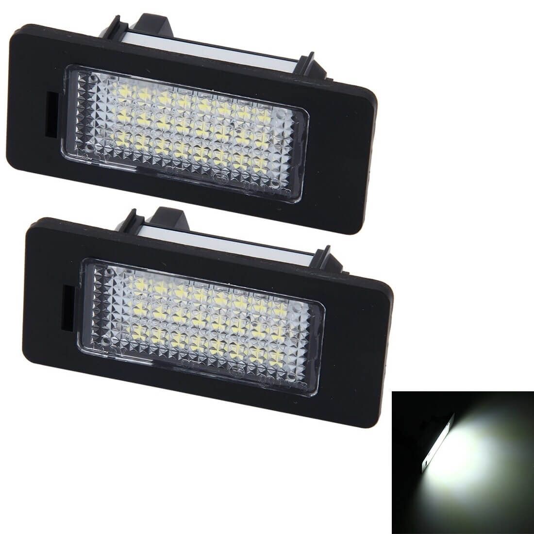 BMW LED Number Plate Lights - E46 E60 E90 E92 X6